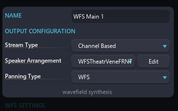 WFS Panning type