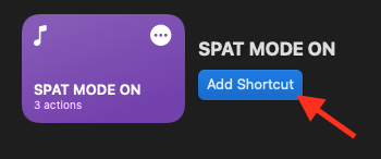 Shortcut Button