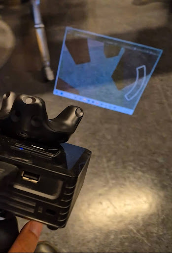 Projector with Tracker