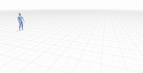 Kimodo teaser: offline motion generation results