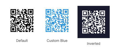 QR Code Colors