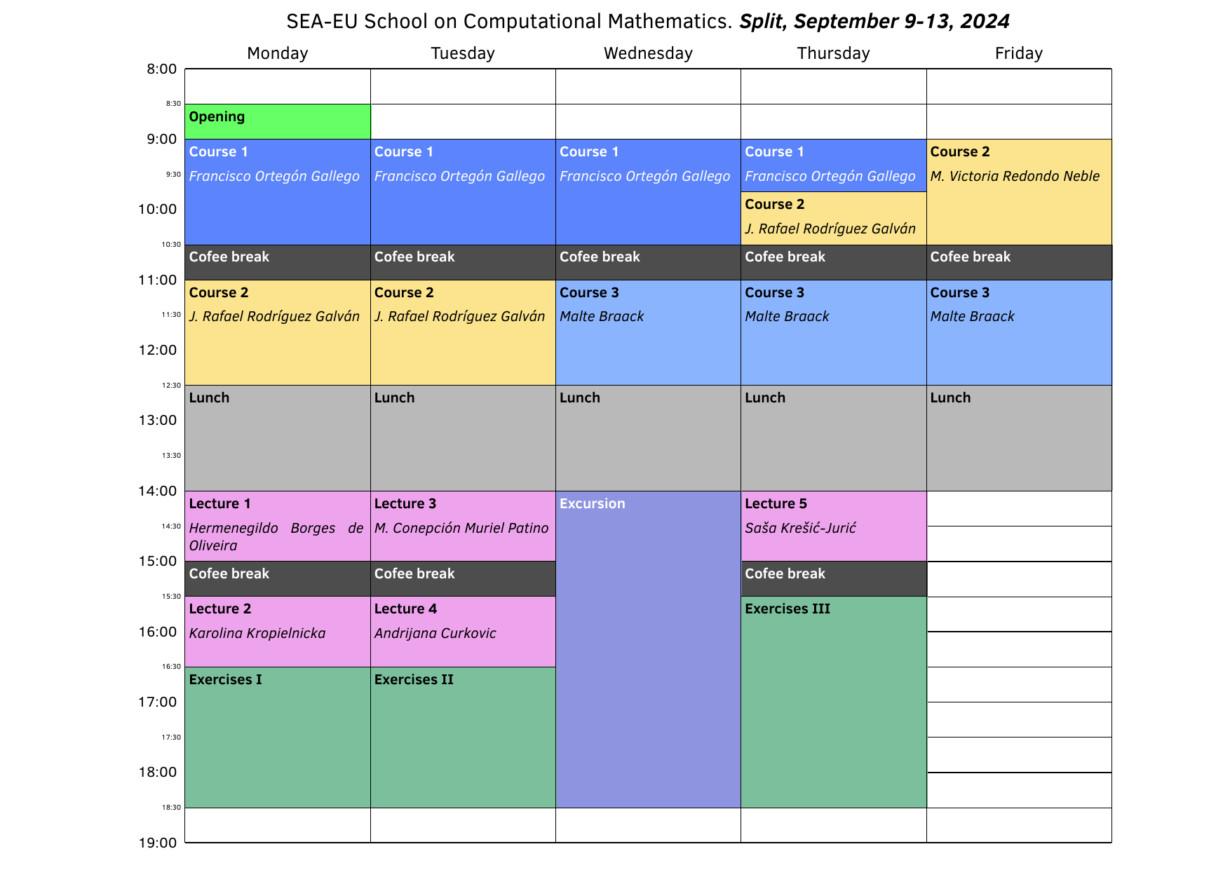 Schedule