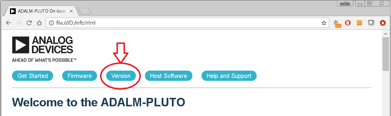 https://media.githubusercontent.com/media/analogdevicesinc/documentation/adc-platforms-triton/docs/tools/pluto-m2k/version_button.png