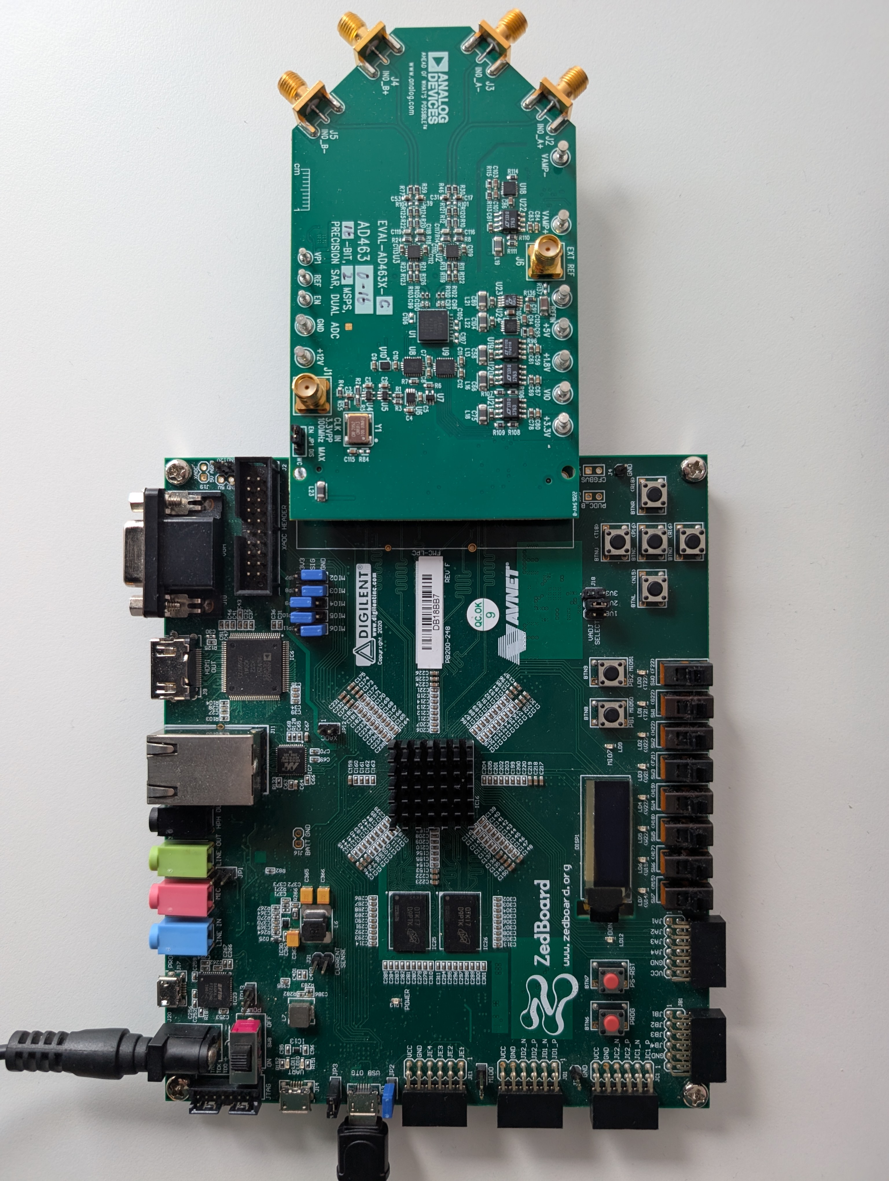 https://media.githubusercontent.com/media/analogdevicesinc/documentation/eval_ad463x_docs/docs/solutions/reference-designs/eval-ad463x-fmcz/images/zedboard_ad4630_16_setup.jpg