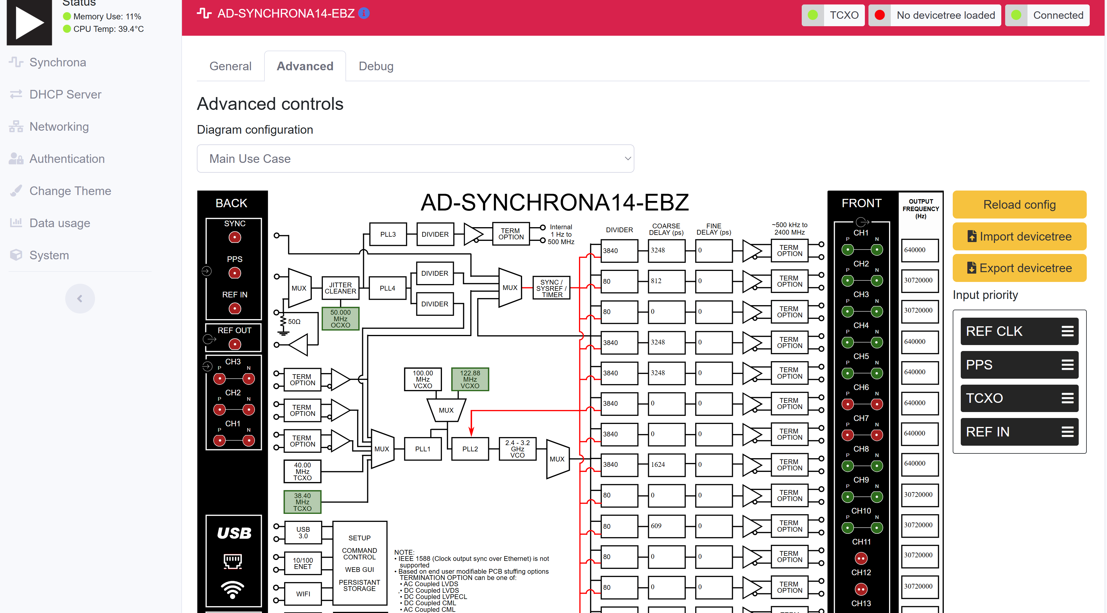 https://media.githubusercontent.com/media/analogdevicesinc/documentation/main/docs/solutions/reference-designs/ad-jupiter-ebz/images/synchrona_advanced_tab_devicetree_loaded.png