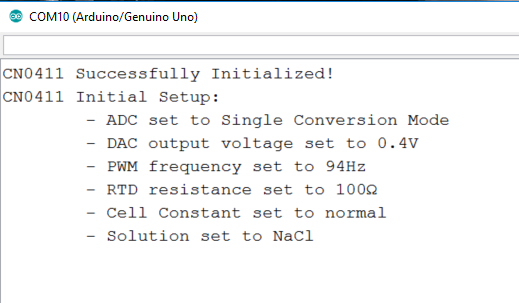 Arduino serial Monitor