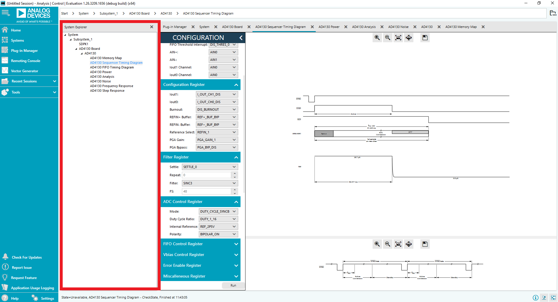https://media.githubusercontent.com/media/analogdevicesinc/documentation/main/docs/solutions/reference-designs/eval-ad719x/ad4130-8/images/accessing_ad4130_analysis_window_and_tools.png