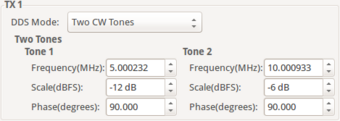 https://media.githubusercontent.com/media/analogdevicesinc/system-level/main/docs/software/iio-oscilloscope/ad9084/two_cw_tones.png