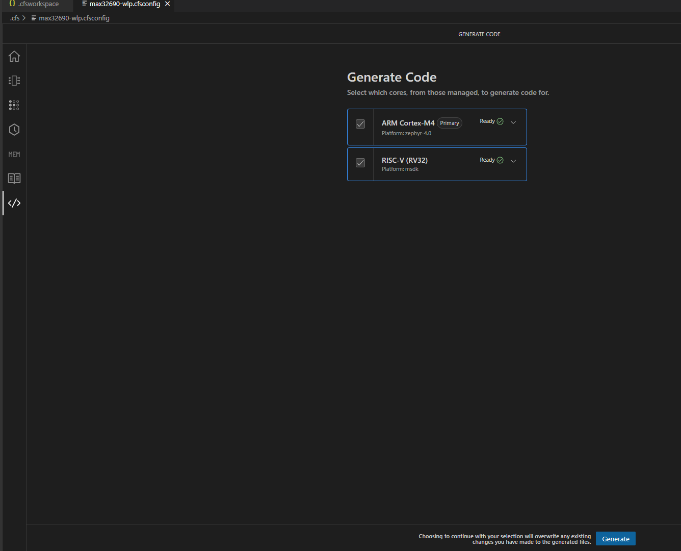 https://media.githubusercontent.com/media/analogdevicesinc/system-level/main/docs/software/zephyr/using-zephyr-codefusion-fs/img/cfs-generate.png