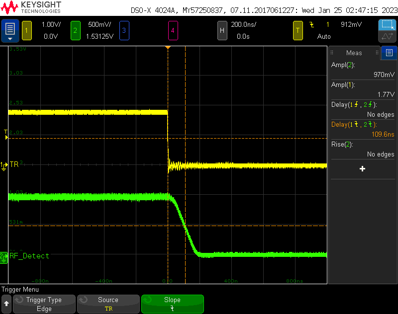 https://media.githubusercontent.com/media/analogdevicesinc/system-level/main/docs/solutions/platforms/x-band/hardware/beamforming/stingray_pulsemeasurement_1khz_pri_50us_pw_4channels_txrx_m7dbm_input_200nsdiv.png