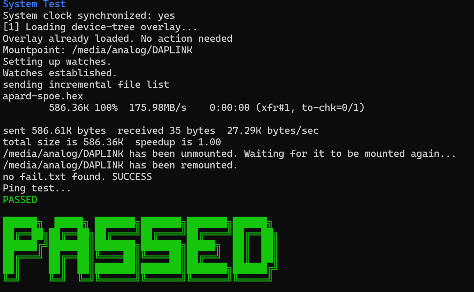 https://media.githubusercontent.com/media/analogdevicesinc/system-level/main/docs/solutions/reference-designs/ad-apard32690-sl/ad-apardspoe-sl/production_testing/images/terminal_command_1_passed.png