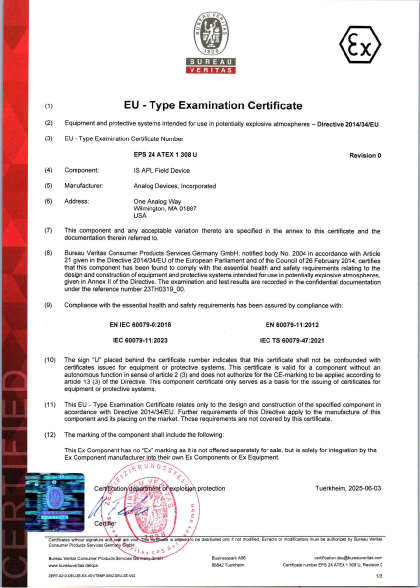 https://media.githubusercontent.com/media/analogdevicesinc/system-level/main/docs/solutions/reference-designs/ad-ethernetapldevice-sl/intrinsic-safety/intrinsic-safety-cert.png