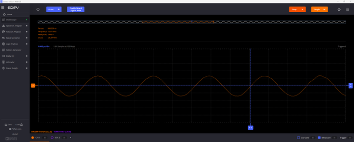 https://media.githubusercontent.com/media/analogdevicesinc/system-level/main/docs/solutions/reference-designs/ad-m2kcompedu-ebz/software-guide/images/sine_wave.png