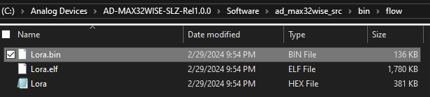 https://media.githubusercontent.com/media/analogdevicesinc/system-level/main/docs/solutions/reference-designs/ad-max32sxwise-sl/lora-software/bin_files_2.png
