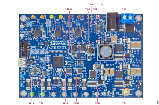 https://media.githubusercontent.com/media/analogdevicesinc/system-level/main/docs/solutions/reference-designs/ad-paarray3552r-sl/hardware-guide/ad-paarray3552r-sl_test_points.png