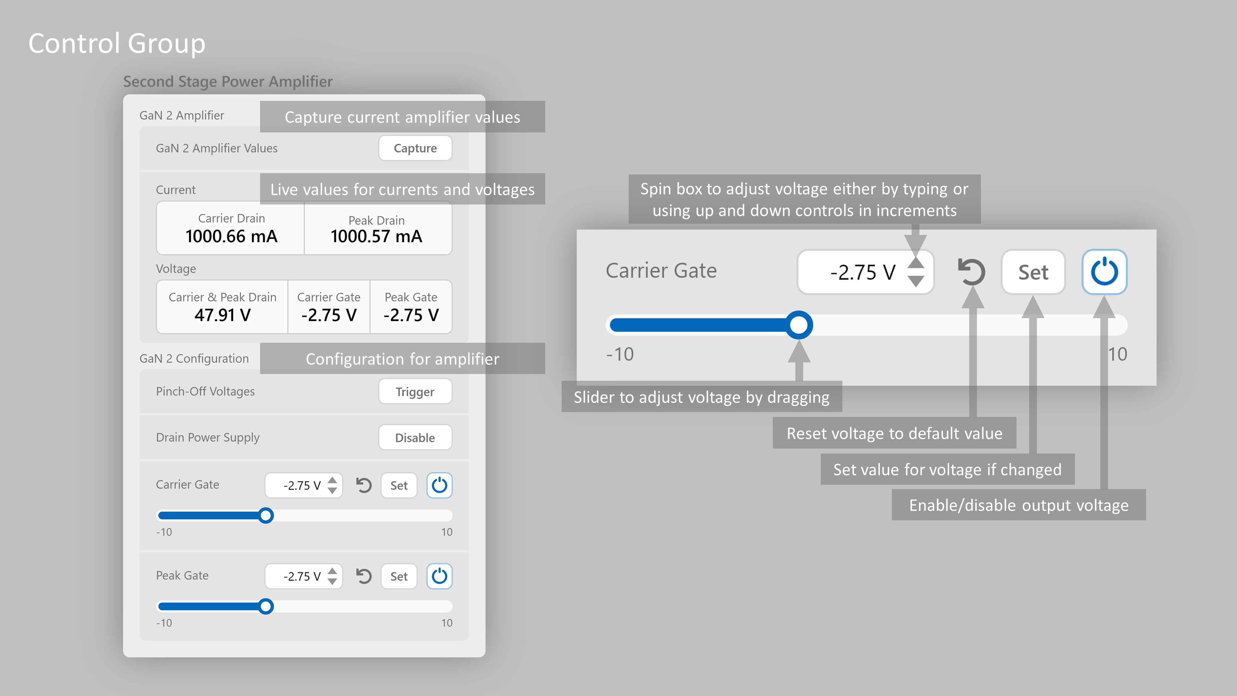 https://media.githubusercontent.com/media/analogdevicesinc/system-level/main/docs/solutions/reference-designs/ad-paarray3552r-sl/hardware-guide/gui_control_group_main.png