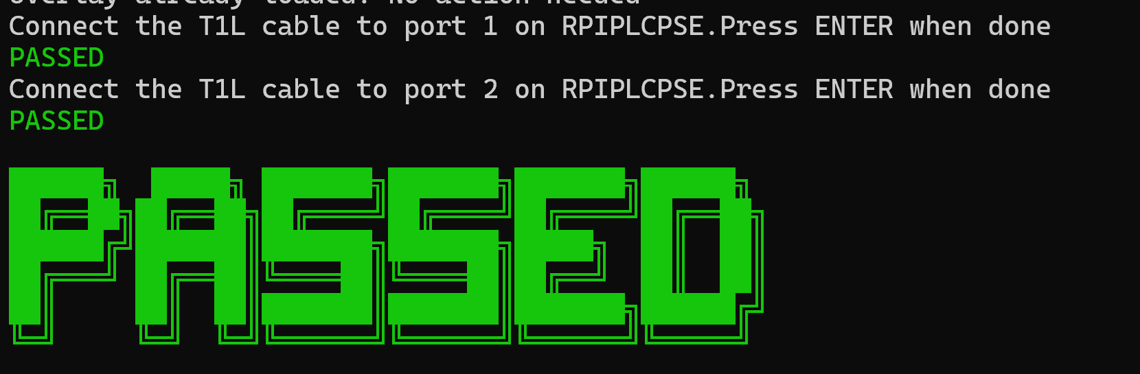 https://media.githubusercontent.com/media/analogdevicesinc/system-level/main/docs/solutions/reference-designs/ad-rpi-t1lpse-sl/production_testing/images/test_command_1_passed.png