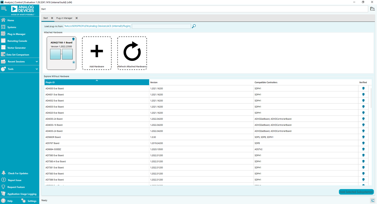 https://media.githubusercontent.com/media/analogdevicesinc/system-level/main/docs/solutions/reference-designs/ad7768-1-evb/images/fig_13_ev-adaq7768-1fmc1z_ace_software_main_window_new.png