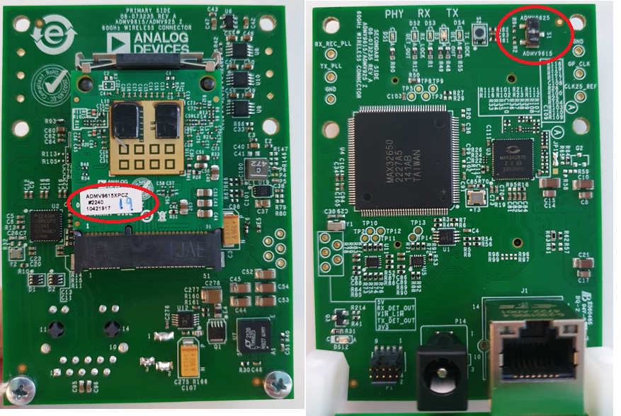 https://media.githubusercontent.com/media/analogdevicesinc/system-level/main/docs/solutions/reference-designs/admv96s-wgbe-ek1/production_testing/images/populated_board_module.png