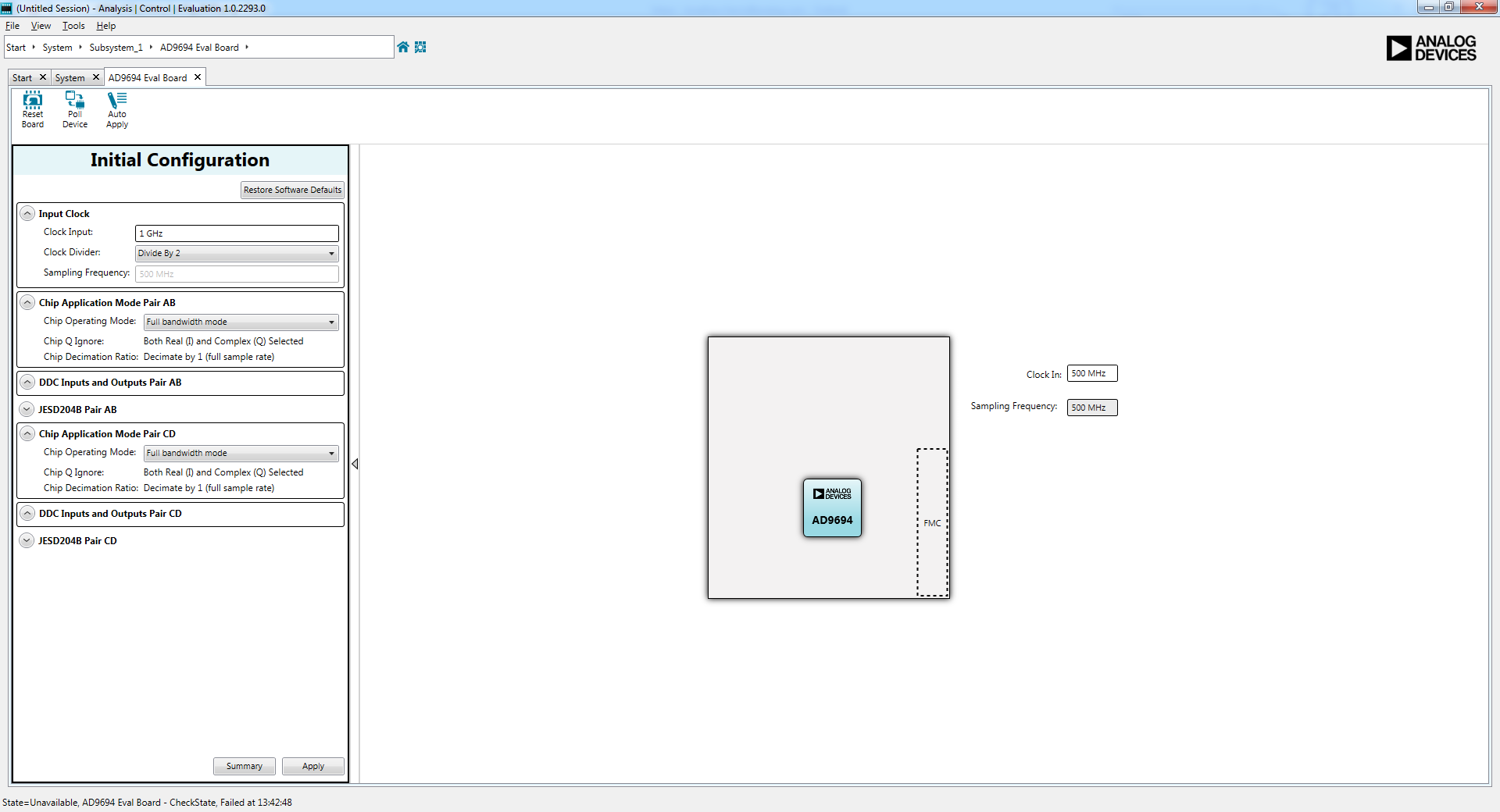 https://media.githubusercontent.com/media/analogdevicesinc/system-level/main/docs/solutions/reference-designs/eval-ad9694/images/9694_ace_initial_config.png