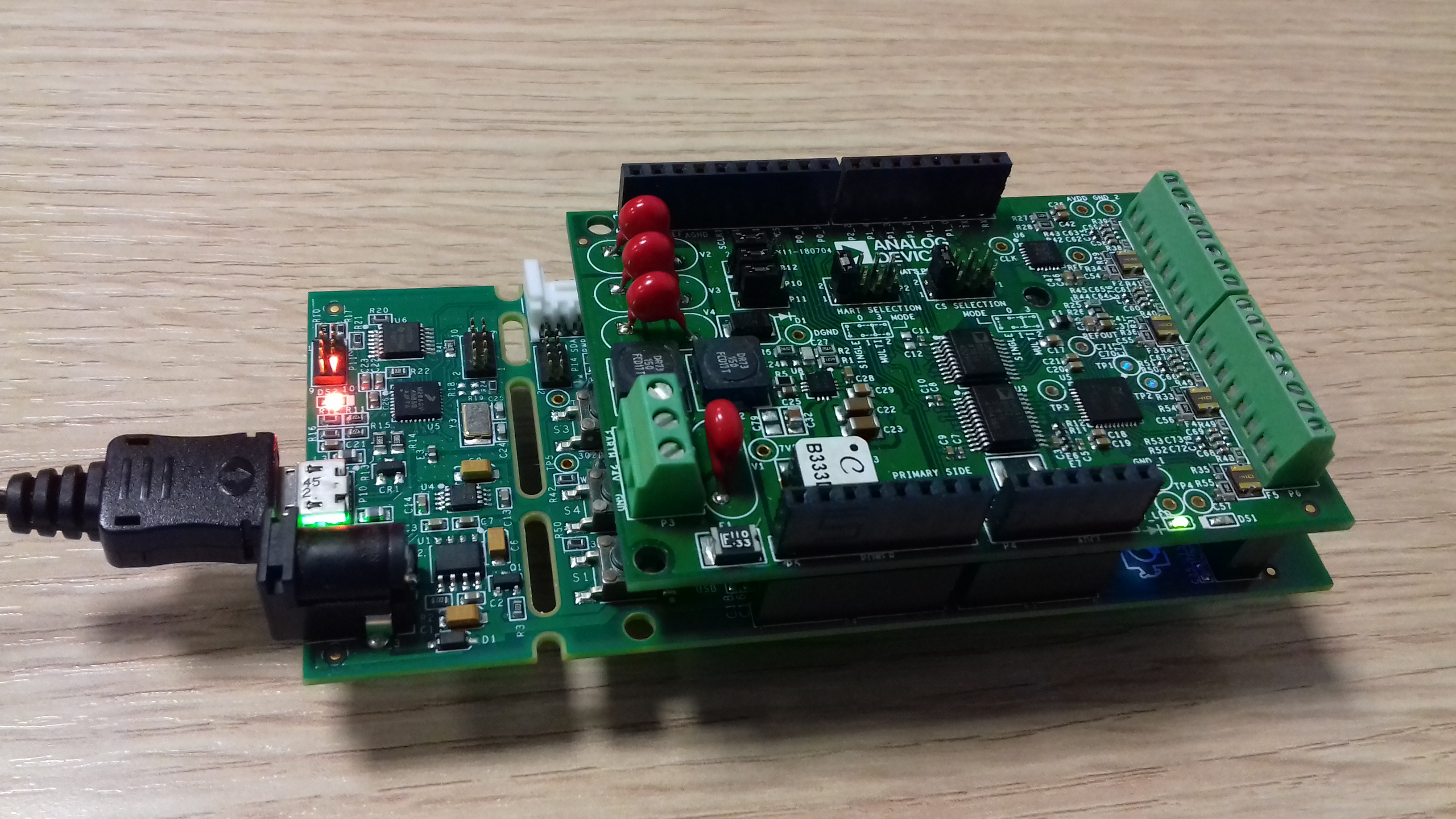 Hardware setup example