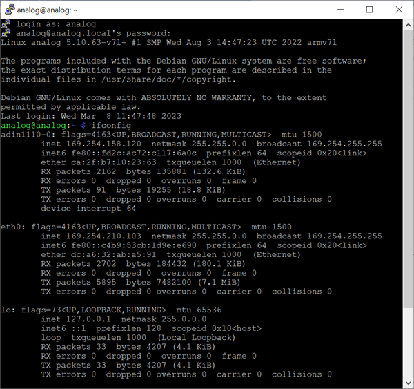 https://media.githubusercontent.com/media/analogdevicesinc/system-level/main/docs/solutions/reference-designs/eval-cn0575-rpiz/ifconfig.png