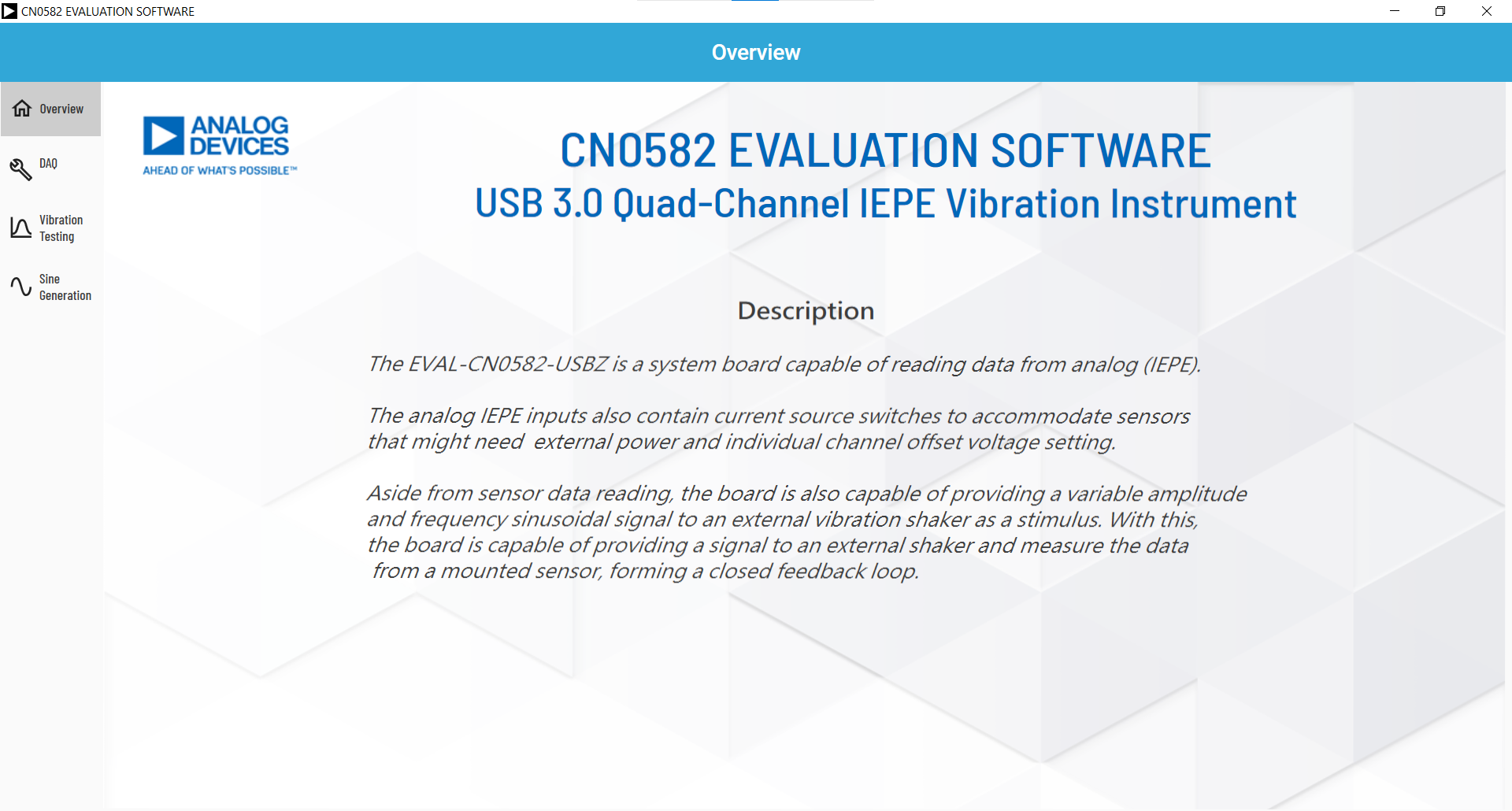 https://media.githubusercontent.com/media/analogdevicesinc/system-level/main/docs/solutions/reference-designs/eval-cn0582-usbz/user_interface.png