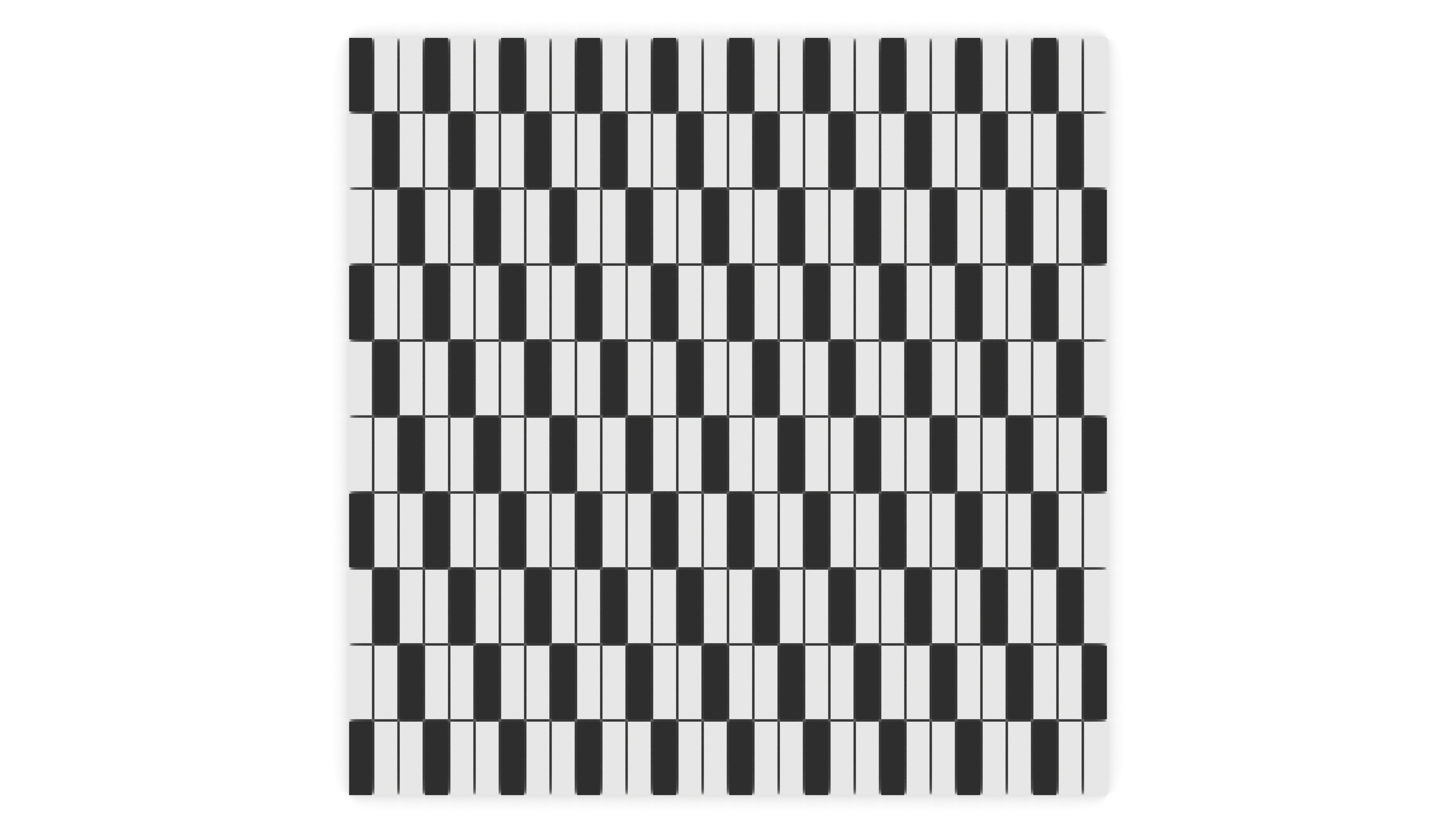 Regular paving pattern