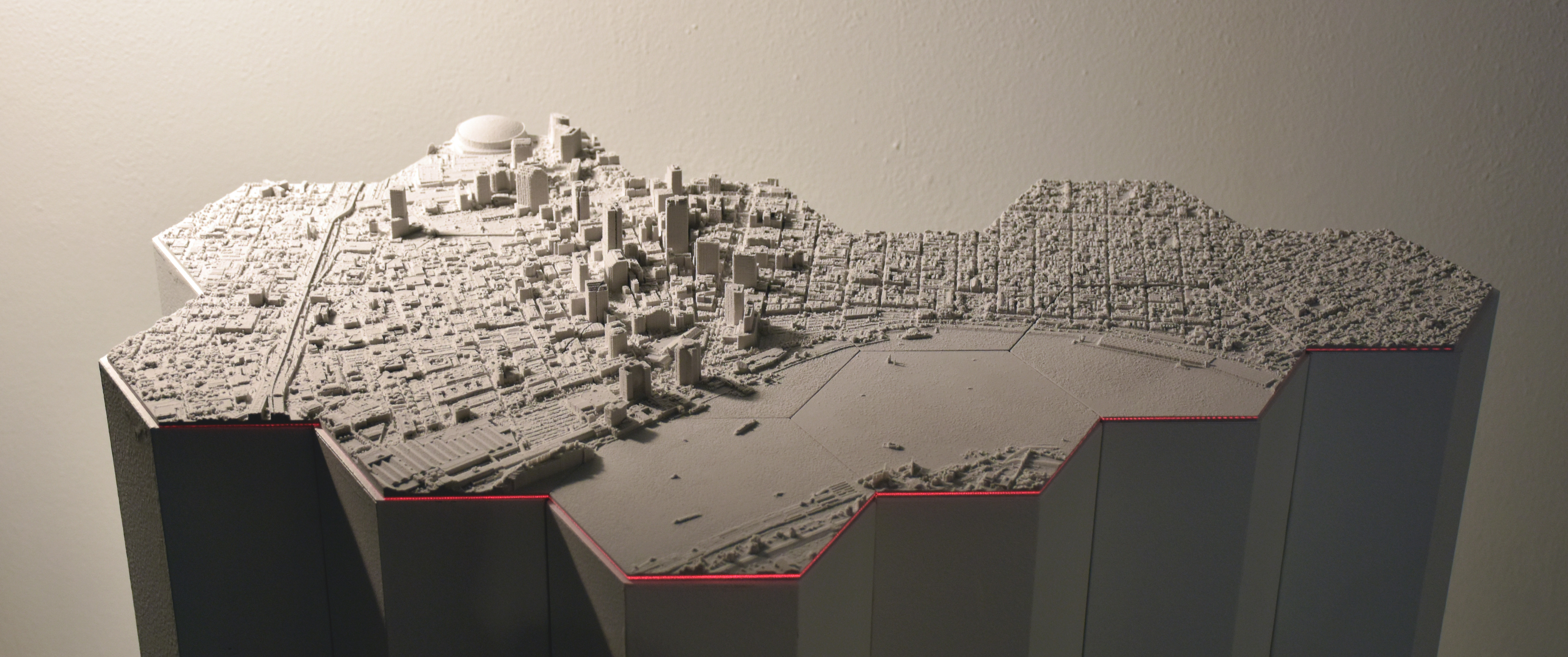 Shifting Datum I with laser line representation current sea level