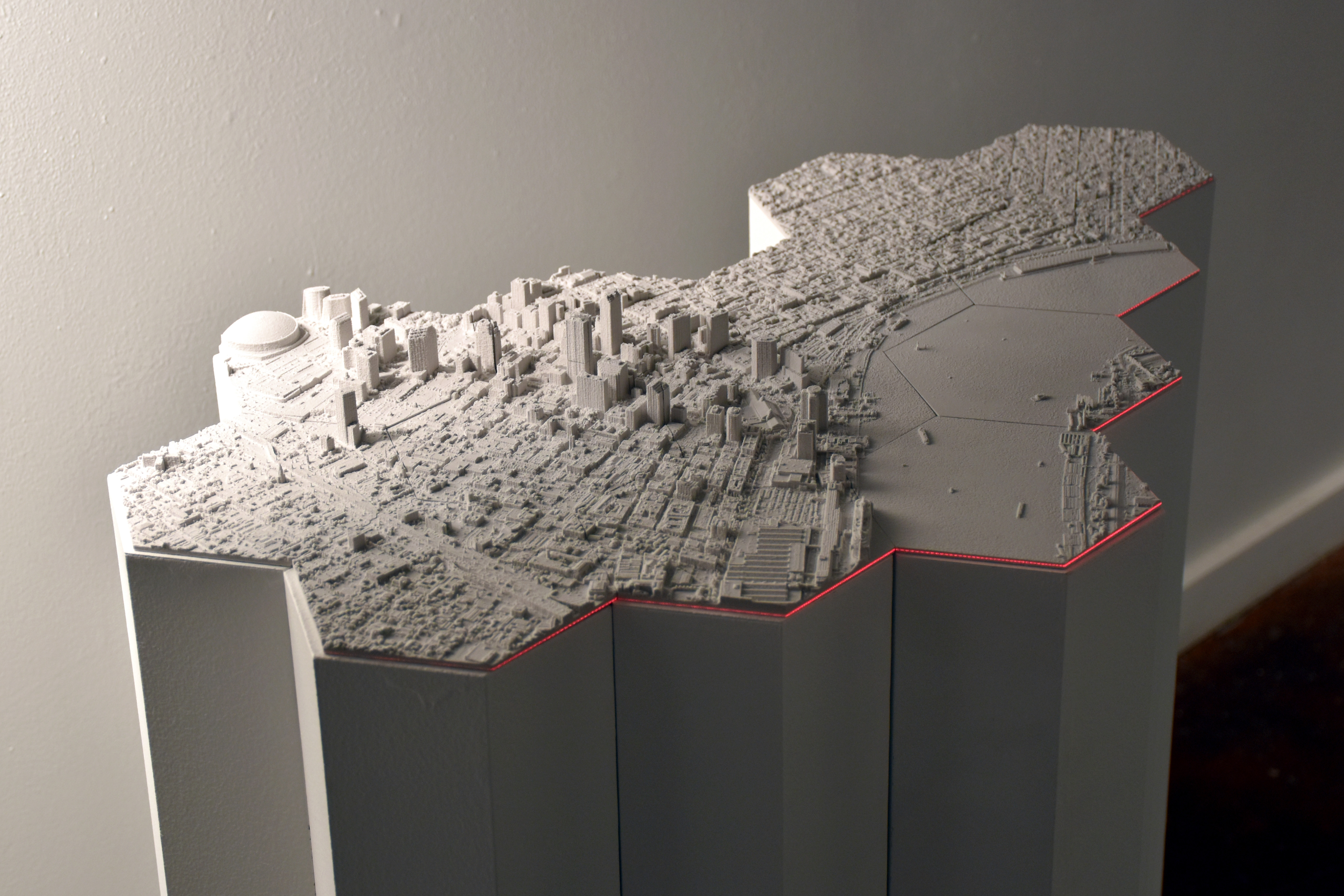 Shifting Datum I with laser line representation current sea level