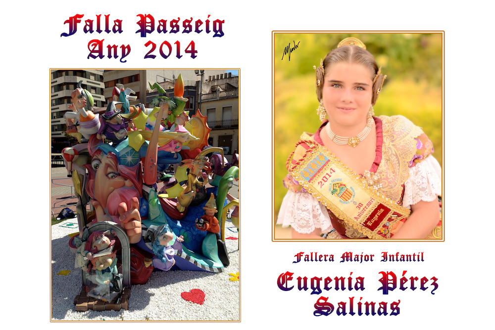 Fallera Major Infantil 2014