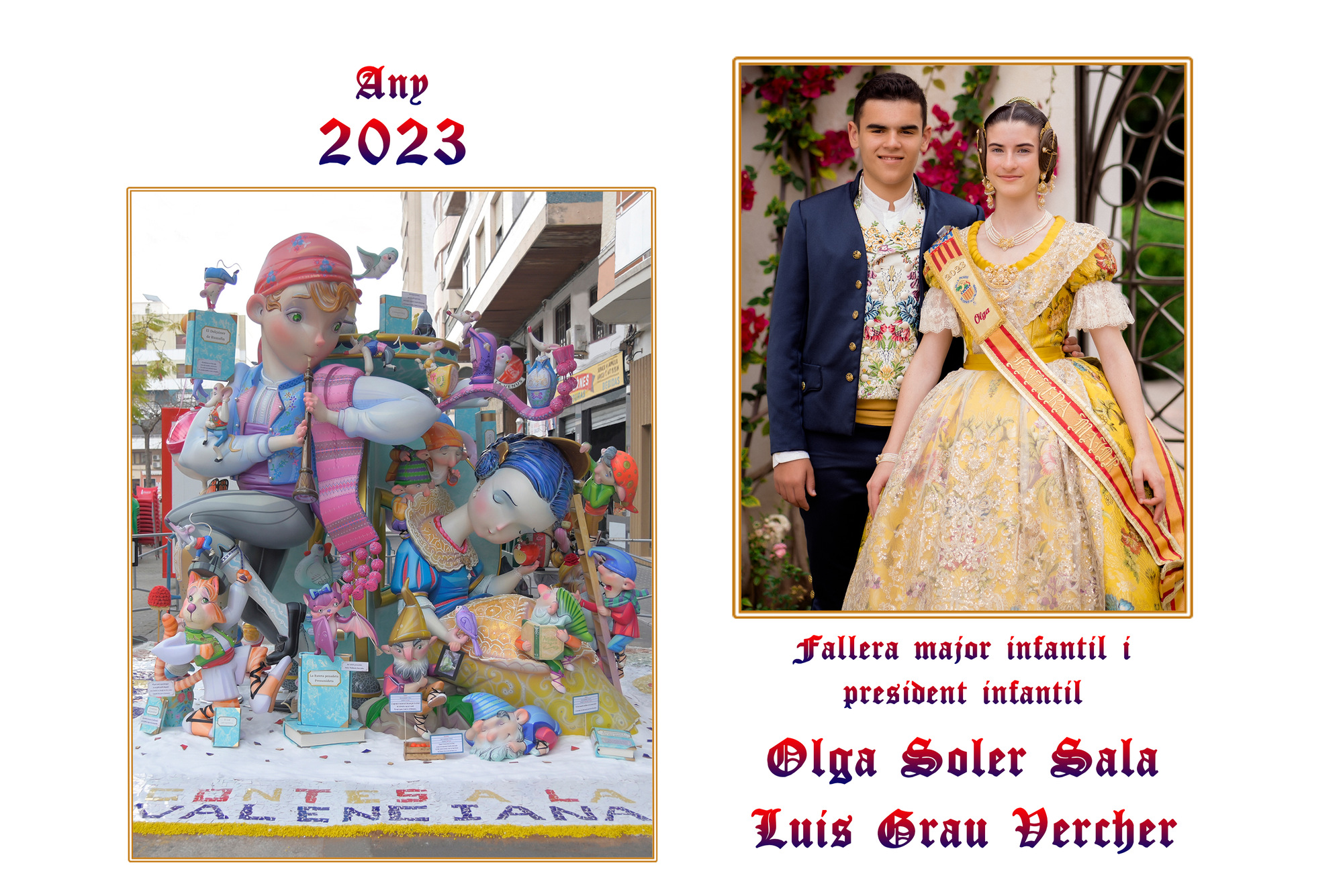 Fallera Major Infantil 2023