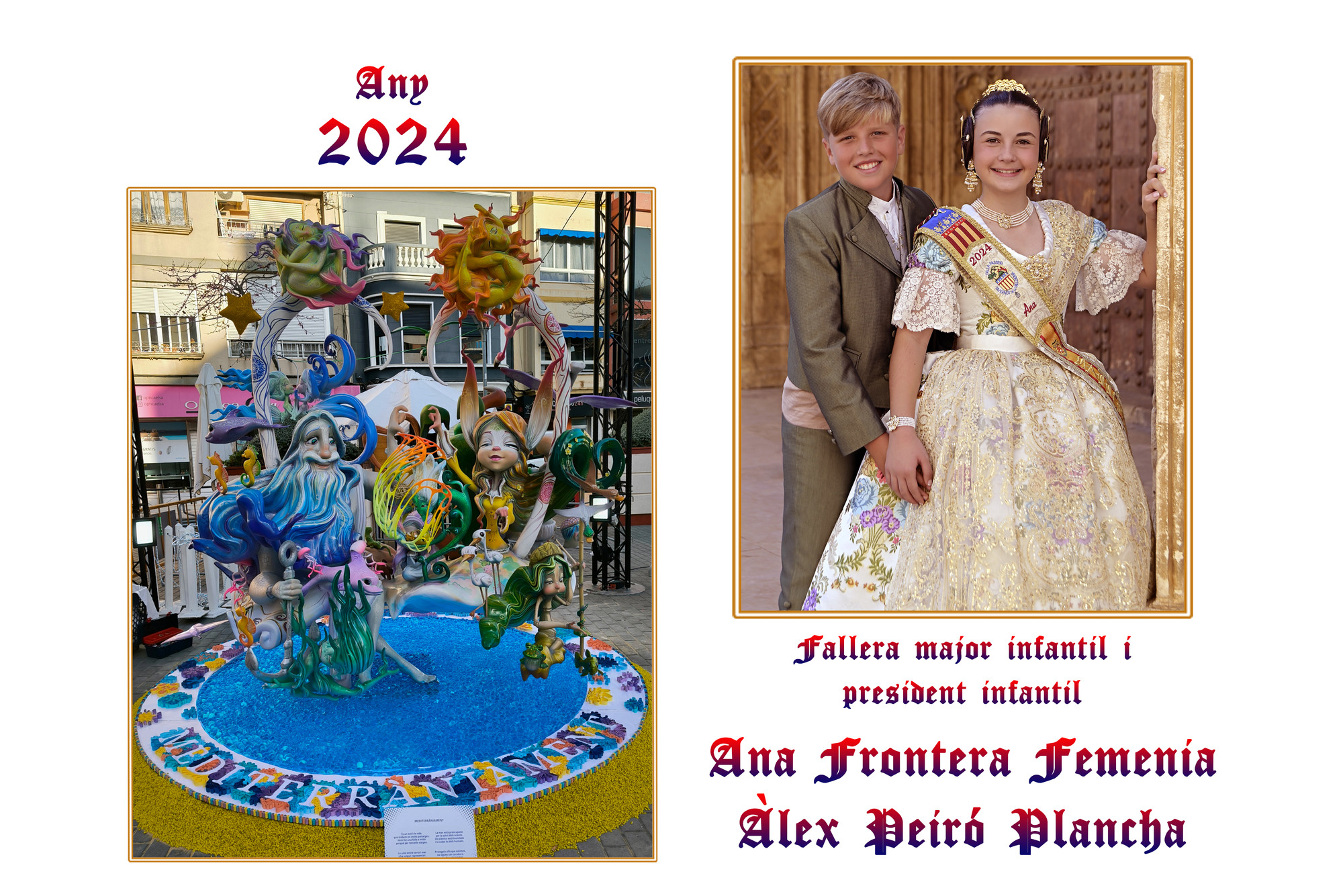 Fallera Major Infantil 2024