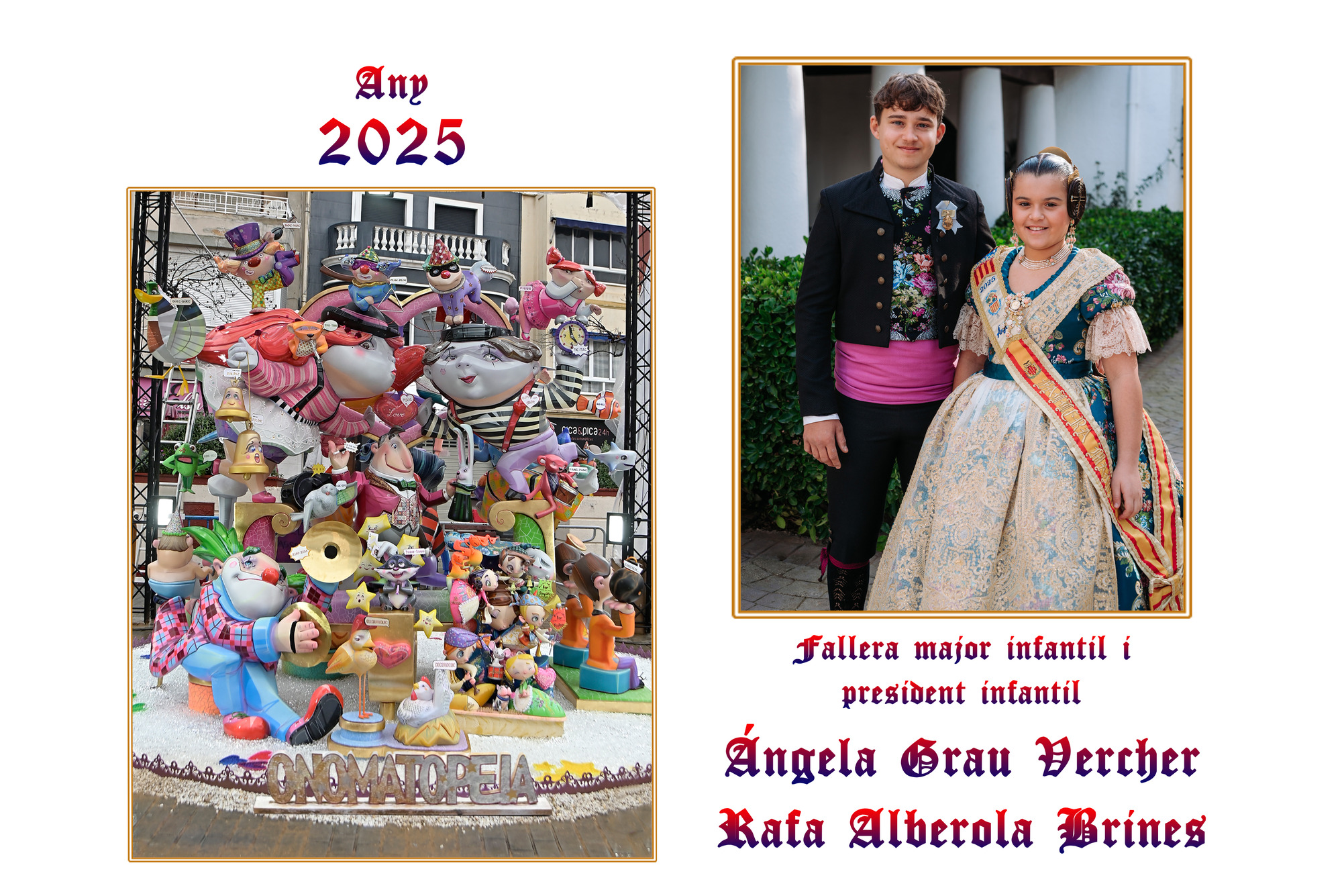 Fallera Major Infantil 2025