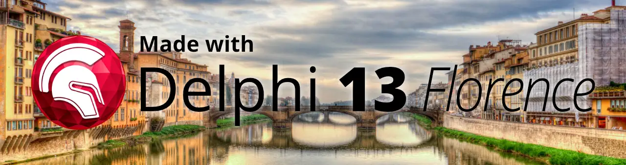 Built with Delphi 13 Florence