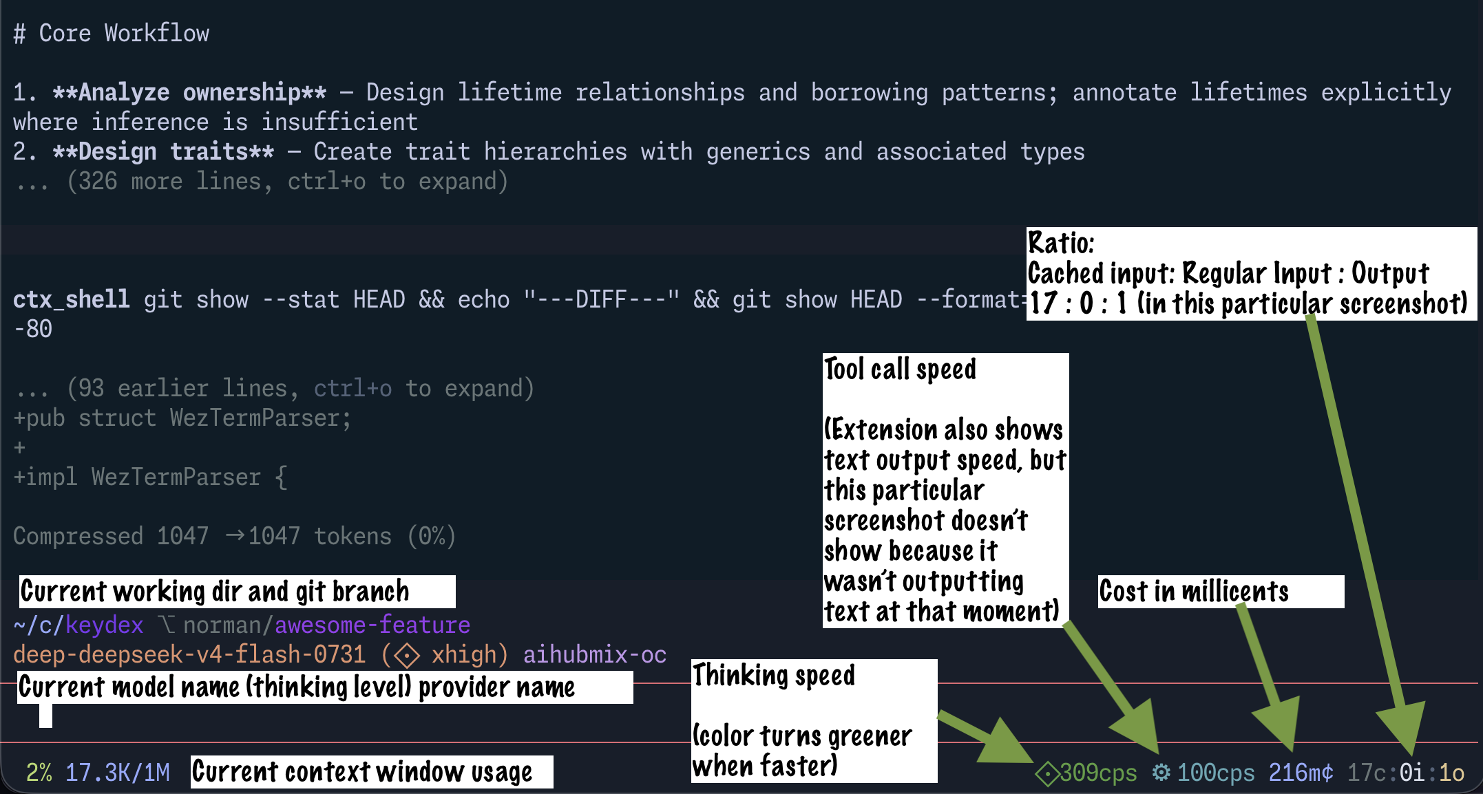 @normful/pi-statusline screenshot 1