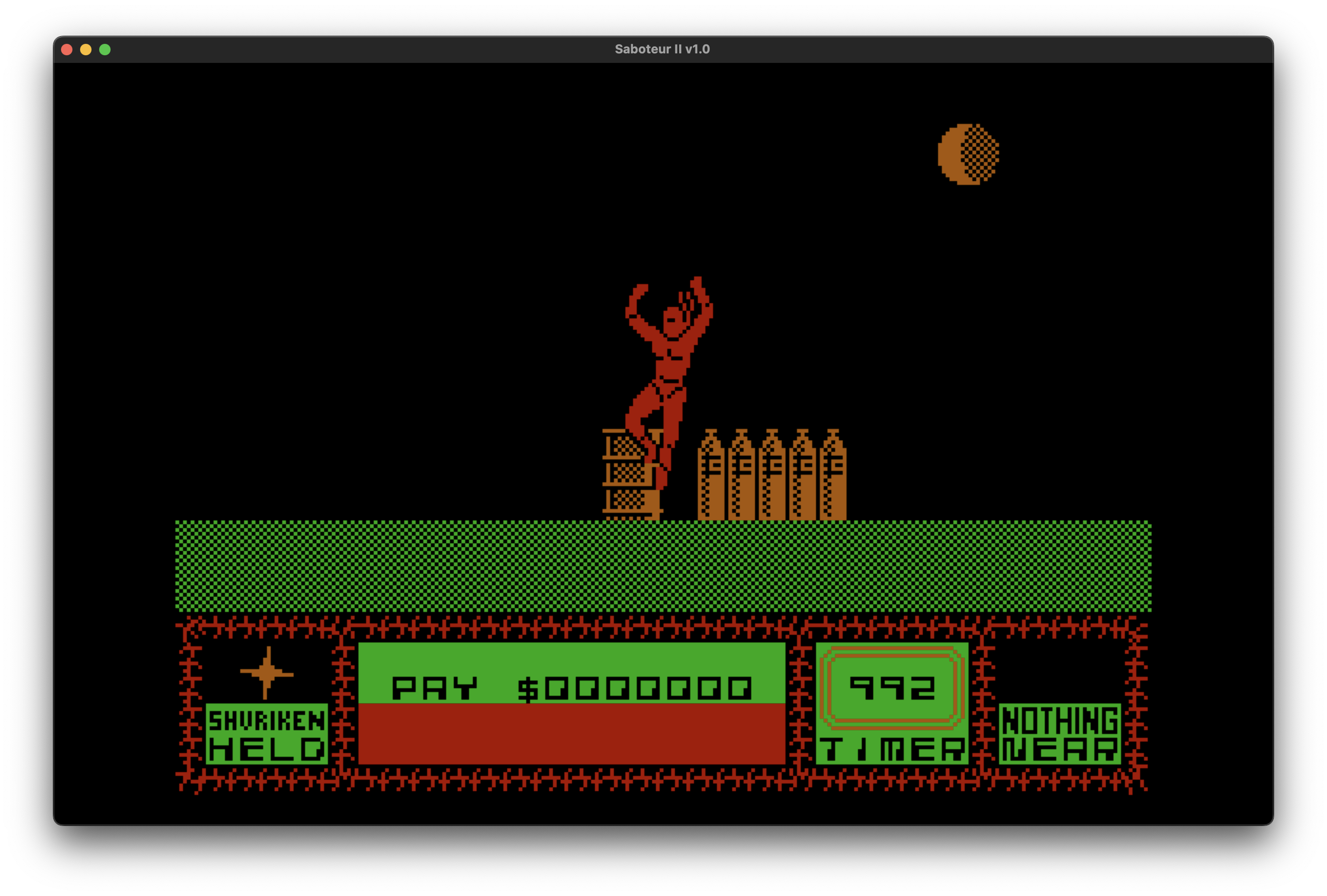 In-game screen