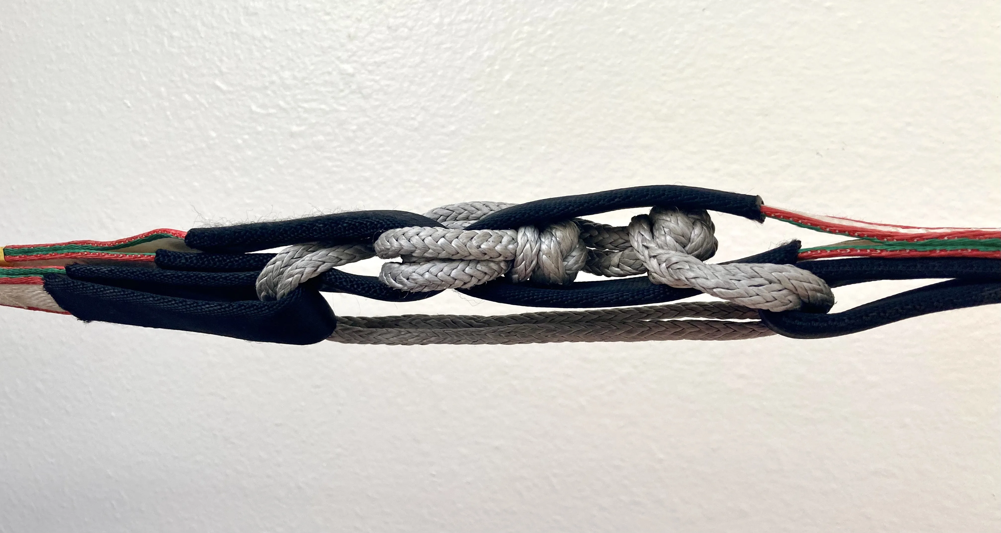 "The W" split connection method - side view