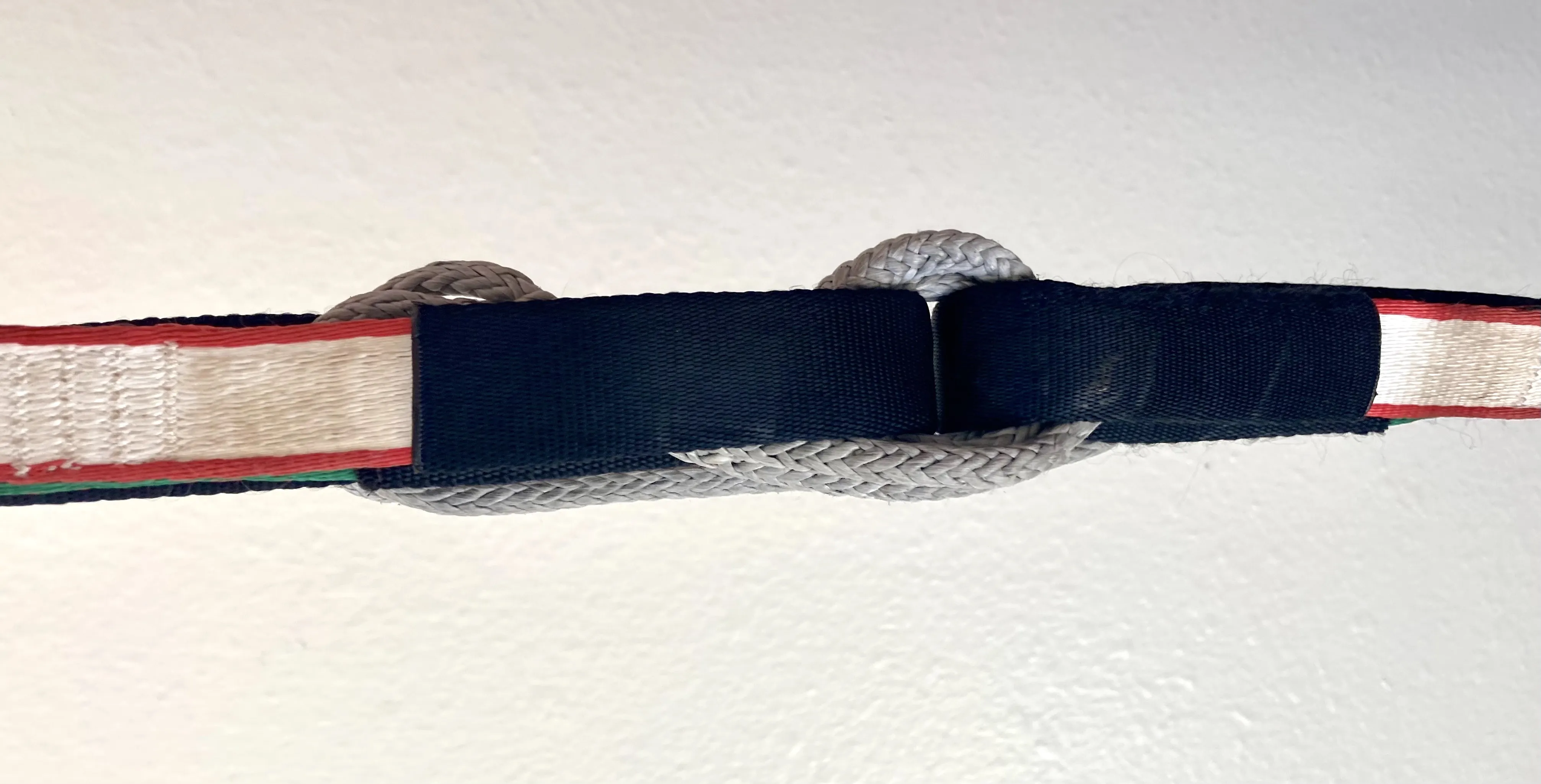 "The W" split connection method - top view