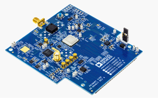 Photo of the EVAL-AD9213 evaluation board