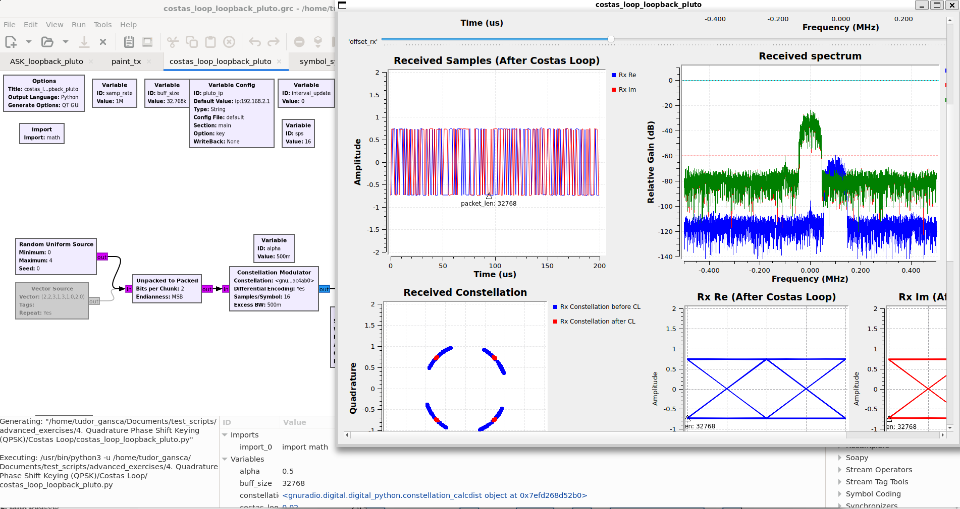 GNU Radio Companion Interface