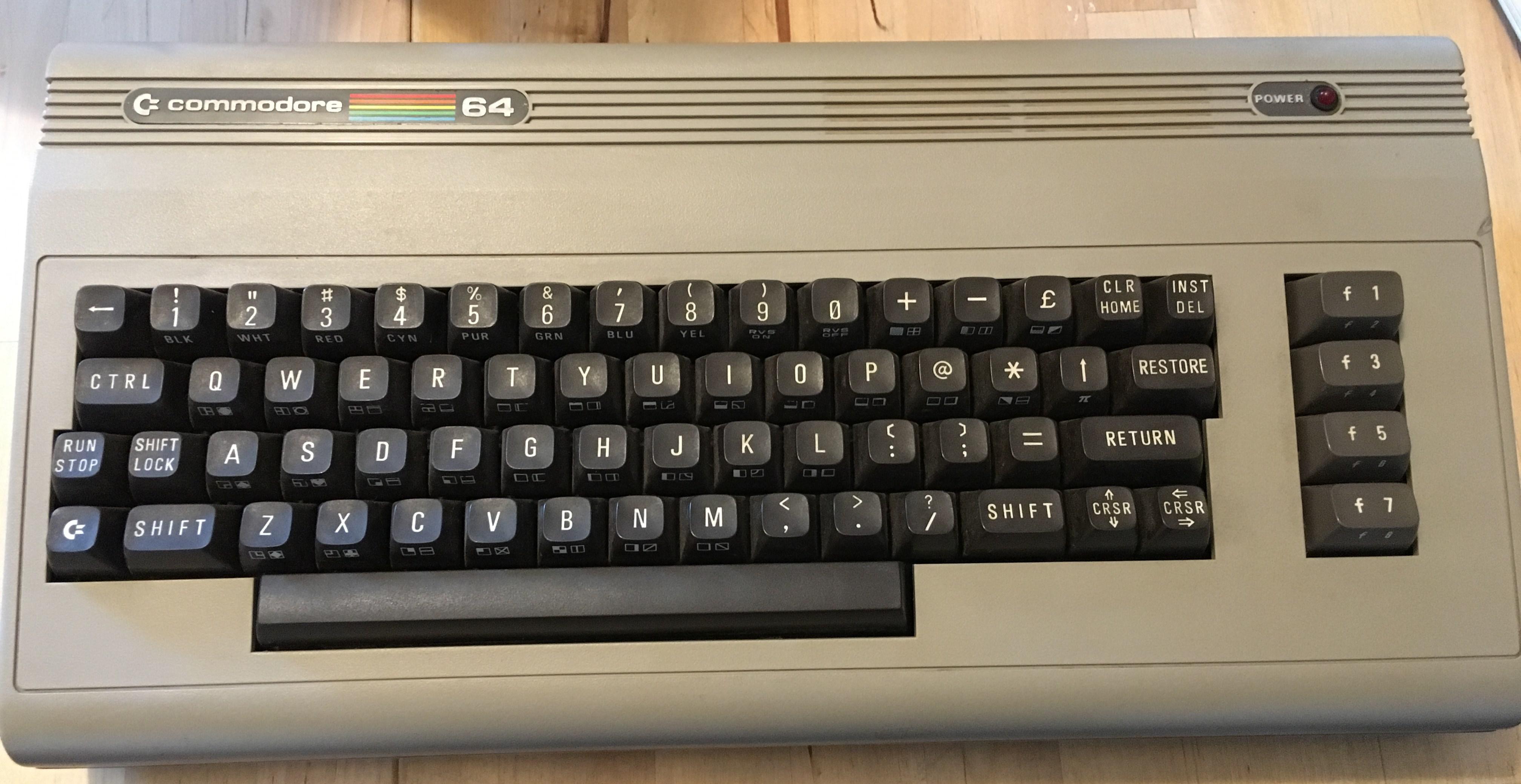 Commodore external view