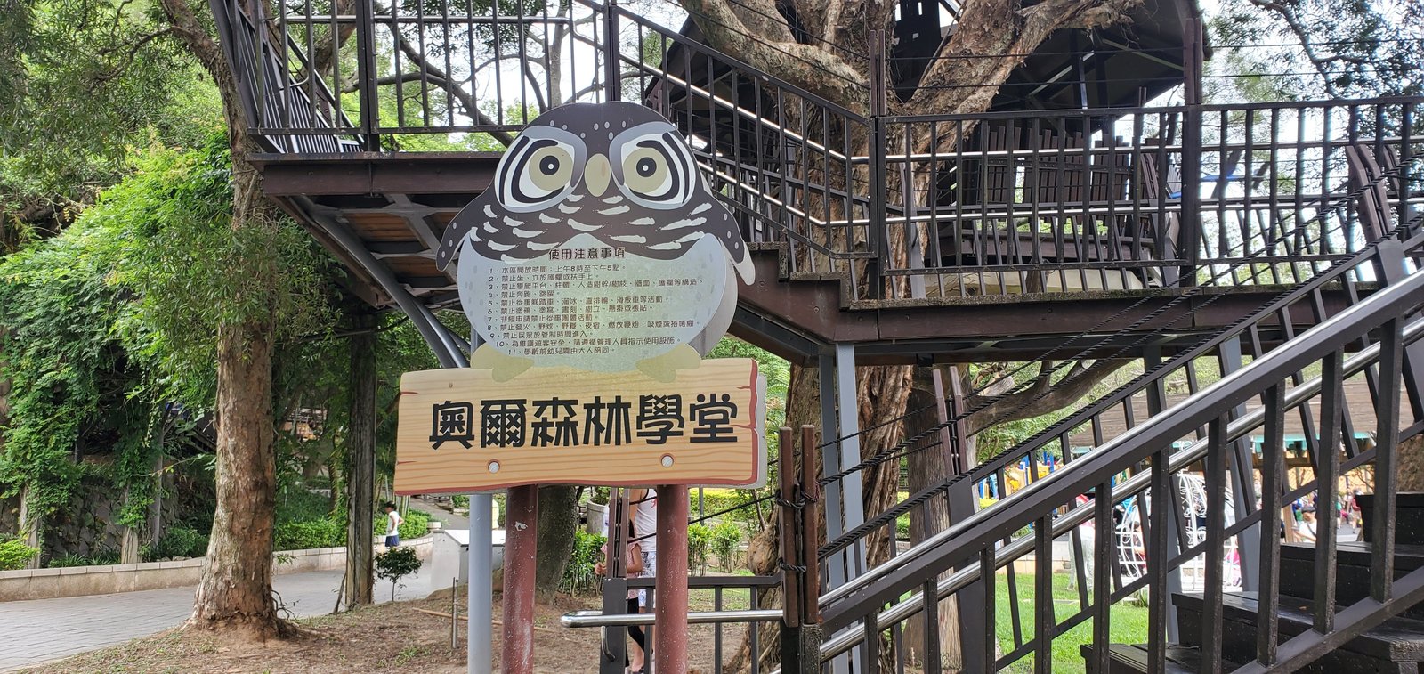 桃園 虎頭山：奧爾森林公園/ 香菇亭步道/ 全齡無障礙步道系