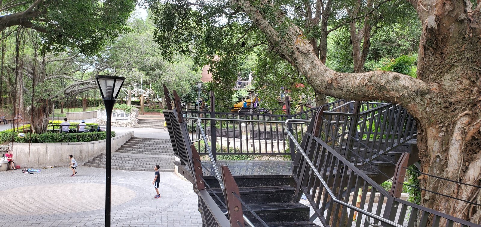 桃園 虎頭山：奧爾森林公園/ 香菇亭步道/ 全齡無障礙步道系