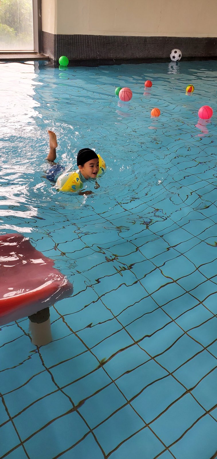 桃園中壢 南方莊園：親子室內溫水游泳池/ 室內外泡湯/ fu
