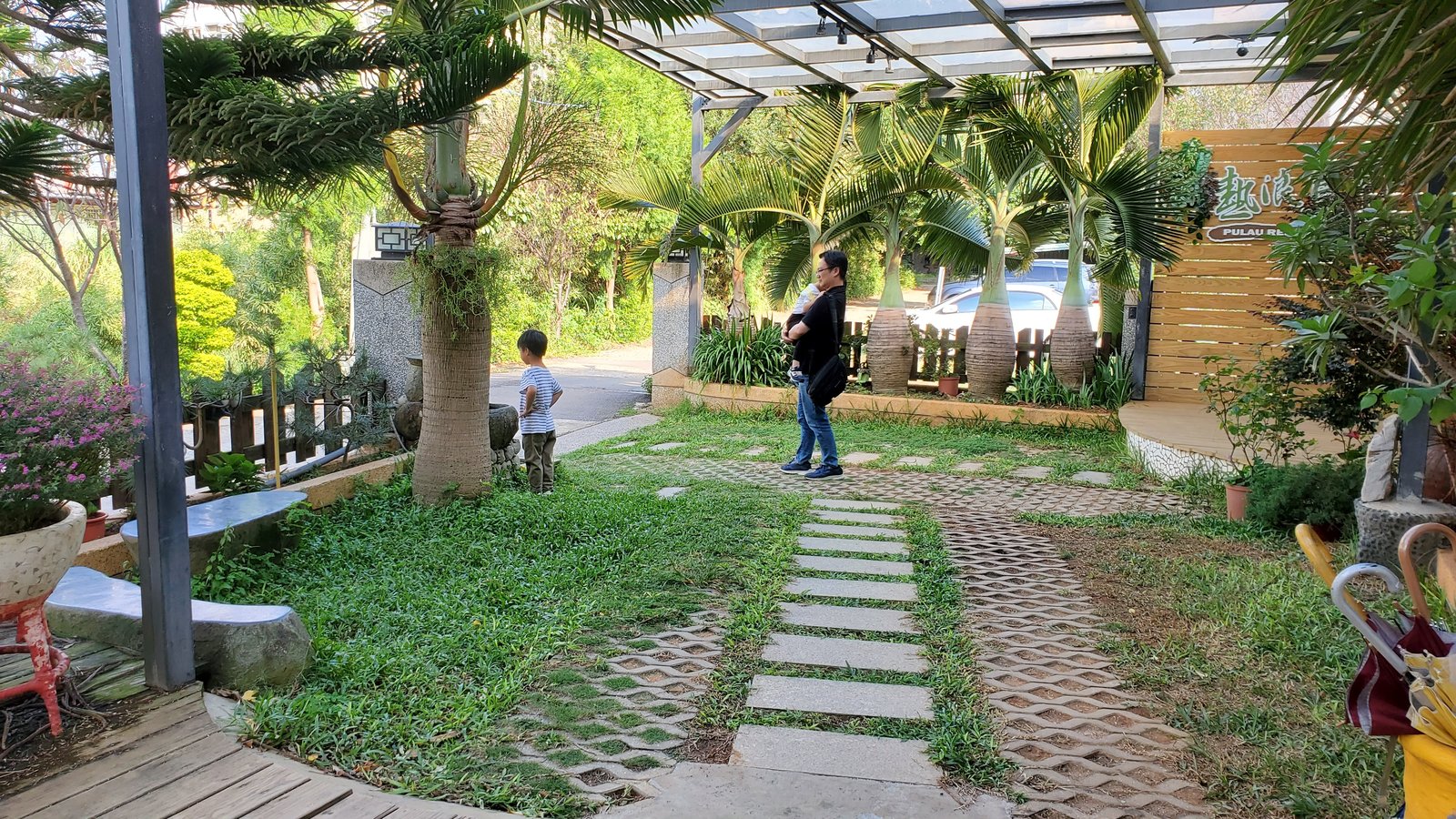 中壢 熱浪島南洋蔬食茶堂：蔬食料理超豐富/ 餐廳寬敞/ 親子
