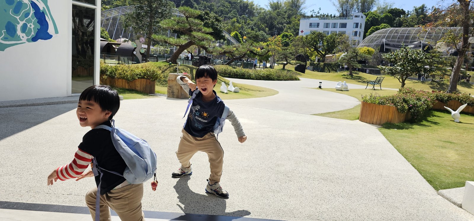 南投霧峰 九九峰動物樂園：名副其實的動物樂園/ 近距離觀賞鳥