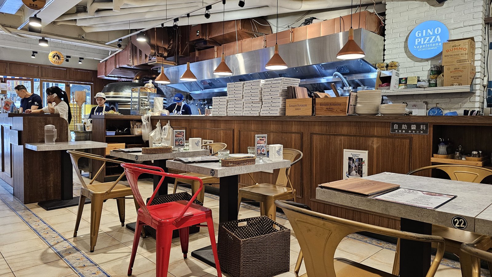 Gino Pizza Napoletana 蘆洲店：正統拿波