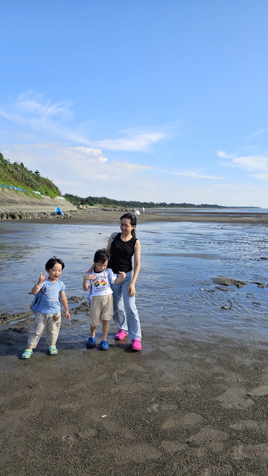 桃園新屋 玩水一日遊：永安海濱沙灘/ 3號咖啡/ 綠色隧道