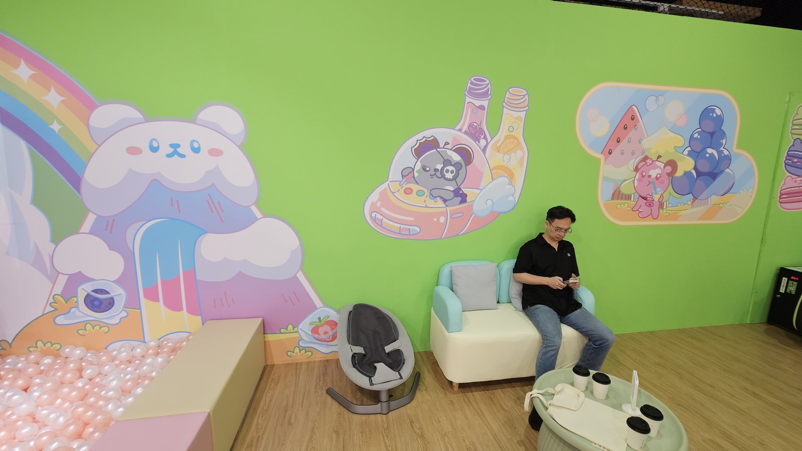 新北汐止 貝兒絲咖啡Bears cafe：室內主題樂園/ 可